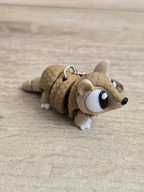 Breloczek Pancernik 3d - Brelok Druk3d fidget Keychain mixGadzet