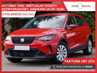 Seat Arona DSG,CarPlay,Czujniki park,Virtual,Gwarancja,Aso, SalonPL,Tempom
