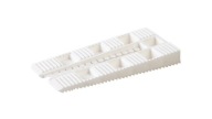 Kliny dachowe Harpun KH3877-100 10 x 38 x 77 mm białe 100 szt.