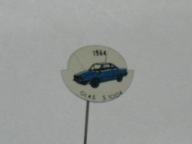 GLAS S 1004 auto 1964 odznaka z PRL