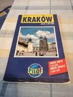 Kraków stary plan miasta autobusy tramwaje