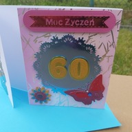 Kartka urodzinowa, 60 urodziny