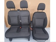 Fotel Prawy Lewy Kierowca Pasażer Ławka Komplet Renault Trafic III IV