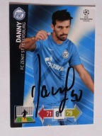 Karta panini autograf Zenit Danny 2012/2013 Champions League