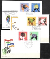 *FDC ROCZNIK 1963 Fi 1272 B1 kas. KOSZYKÓWKA