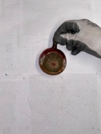 Bombki choinkowe PRL około 8 cm