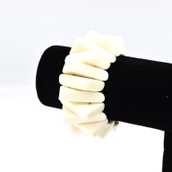 Bransoletka bransoleta kość plastik galait sztuczne vintage 50s dla niej