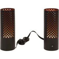 DEKORACYJNA LAMPA OGRODOWA LED RGB 2700K PŁOMIEŃ 405LM Z PILOTEM