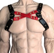 Harness męski regulowany krzyżowy M/L