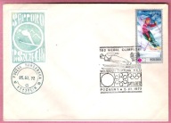 Szczecin Poczta Harcerska 1972 sport Olimpiada Sapporo dat.Poznań W.Fortuna