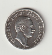 Niemcy Saksonia 3 marki 1909 E bardzo ladna vz