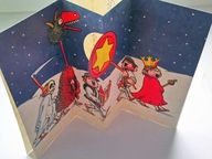 Życzenia Świąteczne - stara kartka przestrzenna