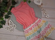 Nutmeg śliczny kombinezon letni 92-98cm 2-3lata