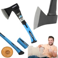 SIEKIERA DO RĄBANIA DREWNA 600G TRZONEK WŁÓKNO SZKLANE FIBERGLASS MOCNA