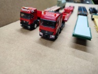 Herpa. trzy różne TIR-y plus przyczepy, 1.87, nr (3)