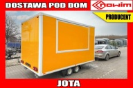 Przyczepa gastronomiczna foodtruck budka lodziarnia mobilna kawiarnia gofry