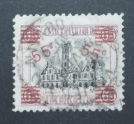 Belgia-B44 kasowany 1921r. Nadruk