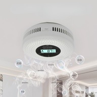 Dokładny czujnik czadu/detektor tlenku węgla CO Z wyświetlaczem lcd!