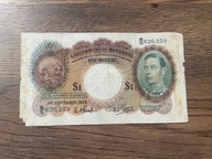 Barbados - 1 dolar - bardzo rzadki