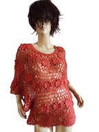 mis Sandra BLUZKA szydełkowa wełniana 38/40