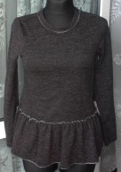 +SMEETISSIMO ciekawa tunika z falbanka r 34/36