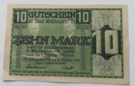 banknot 10 marek 1919