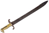 Pruski niemiecki bagnet wz. 1871 z piłą