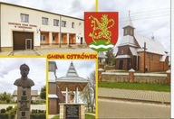 GMINA OSTRÓWEK-HERB-POW.LUBARTÓW WOJ LUBELSKIE
