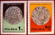 Fi. 2378 - 2383 Dzień znaczka - monety polskie.