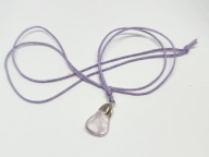 Naszyjnik wisiorek minerał rzemyk