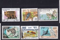 Fauna . 1998 . Kambodża . Kasow