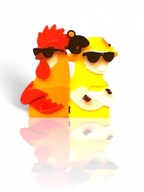 Kogut Franek i Baranek-Brelok druk 3D