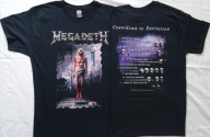 Megadeth Countdown to Extinction koszulkaXXL orginał koncert 4.06.26.Gdańsk