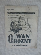 GENERALNA GUBERNIA KRAKAU KINO FILM IWAN GROŹNY stara ULOTKA