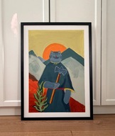 Obraz akrylowy na tablicy malarskiej 70x50 cm