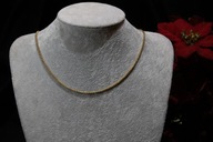 ŁAŃCUSZEK ZE STALI CHIRURGICZNEJ 316L POZŁACANY