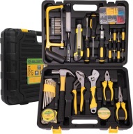 Zestaw narzędzi 100szt stal stopowa walizka organizer klucze śrubokręty DIY