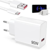 90 W XIAOMI ŁADOWARK Z KABEL USB-C BIAŁY, XIAOMI SZYBKA ŁADOWARKA USB