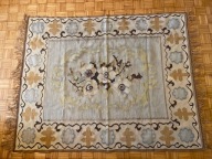 stary polski kilim dworski / kwiatowy