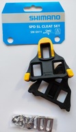 Bloki SHIMANO SPD-SL SM-SH11 żółte 6 stopni