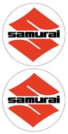 SUZUKI SAMURAI _ 2X NAKLEJKI _ 7,5cm