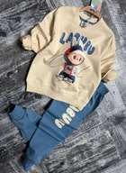 DRES CHŁOPIĘCY LABUBU BLUZA SPODNIE ROZM.110 (4-5 LAT)