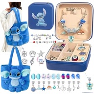 TOREBKA TOREBECZKA + ZESTAW DO ROBIENIA BRANSOLETEK BIŻUTERII STICH STITCH