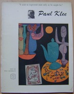 PAUL KLEE -album -THE LIBRARY OF GREAT PAINTERS -wyd.1956 rok -j.angielski
