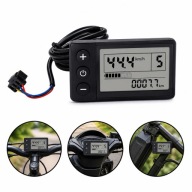 WYŚWIETLACZ ROWEROWY S866 LCD E-BIKE LICZNIK 24V 36V 48V