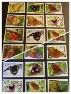 NIUAFOOU Mi 445 - 468 A+B ** - czysty - MOTYLE - 100 Euro