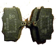 GDB863 klocki hamulcowe Audi B2 sedan WVA20574