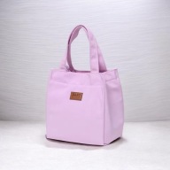 TORBA ŚNIADANIOWA TERMICZNA LUNCH BAG IZOLACYJNA FIOLETOWY