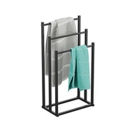 Wieszak łazienkowy WOLNOSTOJĄCY na ręczniki Mark Adler Level 6.0 CZARNY