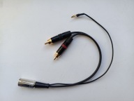 Interkonekt gramofon Mogami DIN 5 RCA kabel masowy przejściówka adapter